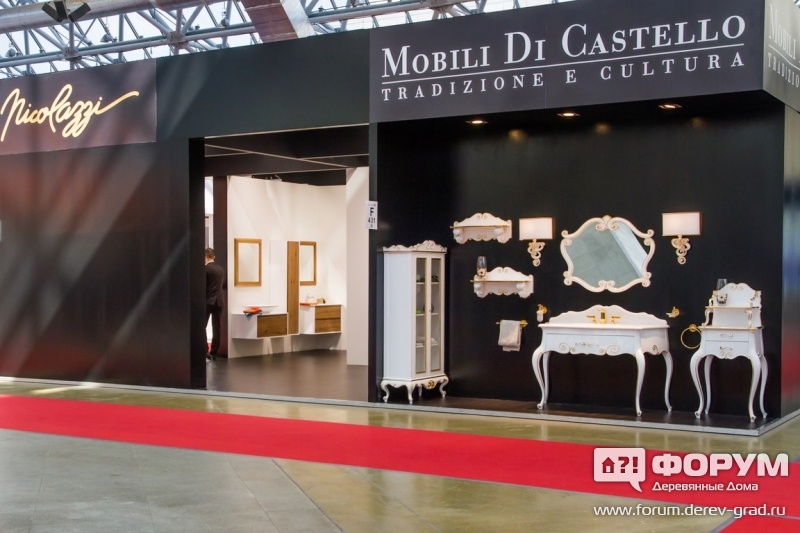 Качественная мебель для ванных комнат от компании Mobili Di Castello (Мобили ди кастелло)