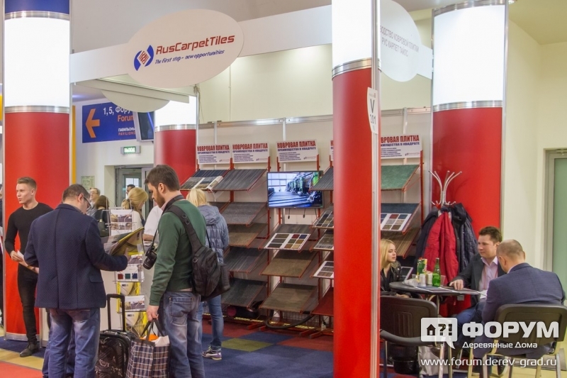Ковровые плитки от компании RusCarpetTiles (РусКапетТайлс)