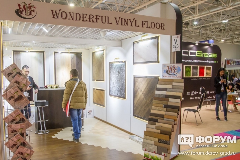 ПВХ плитка от компании Wonderful Vinyl Floor (Вондэрфул Винил Флур)