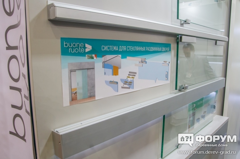 Система для стеклянных раздвижных дверей Astro doors (Астро дурс)