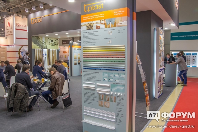 Угол ПВХ под штукатурку от компании t.plast (т.пласт)