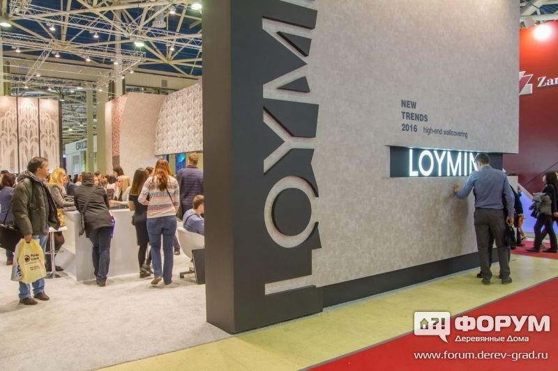 Флизилиновые обои от фабрики Loymina (Лоймина)