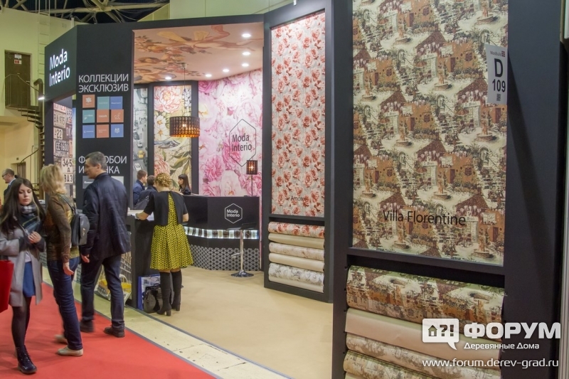 Эксклюзивные дизайнерские обои бренда Moda Interio (Мода интерио)