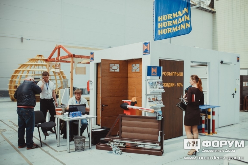 Красивые двери от компании "Hormann" (Хорманн)