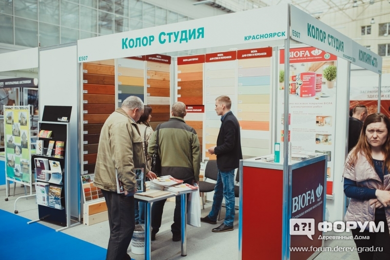 Краски для деревянных конструкций от компании "Колор Студия" (2)