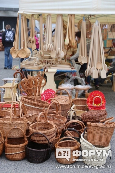 Плетенные корзины для ландшафтного дизайна