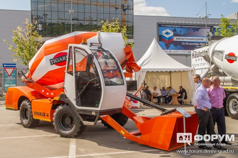 Бетоносмесительная машина "Унимекс-4"