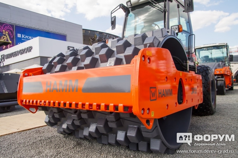 Грунтовый виброкаток "HAMM 3412" (Хэм)
