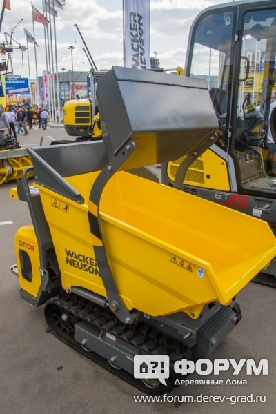 Гусеничный думпер Wacker Neuson DT08 (Вэкер Ньюсан DT08)
