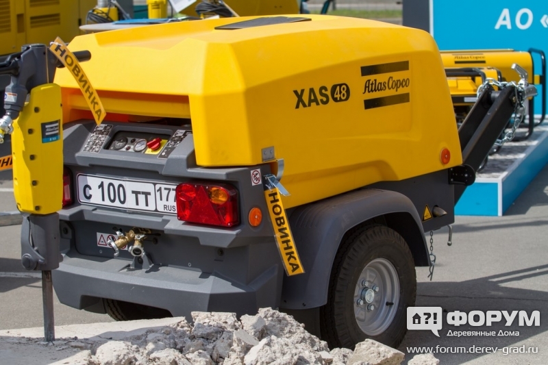 Дизельный компрессор Atlas Copco XAS 48 (Атлас Копко) (2)