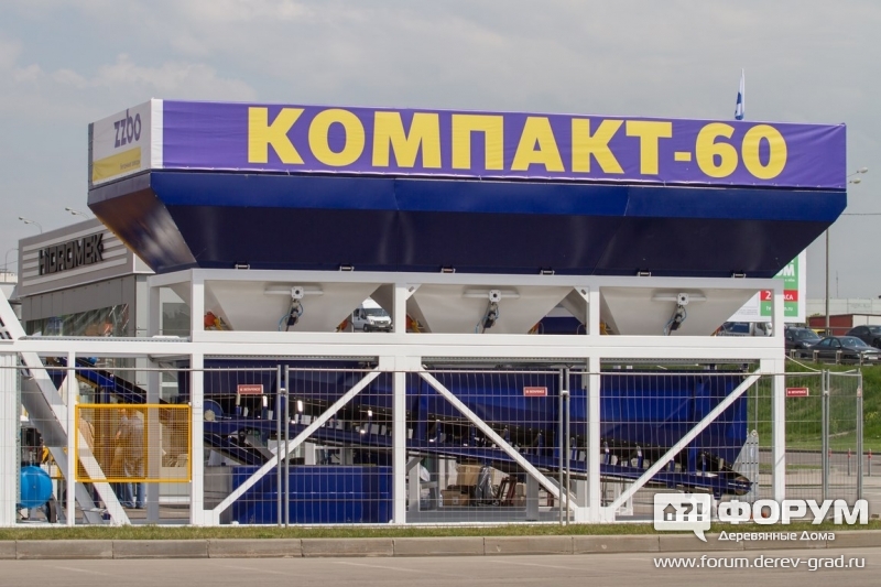 Мобильные бетонные заводы КОМПАКТ-60 от компании "ZZBO" (ЗЗБО) (2)