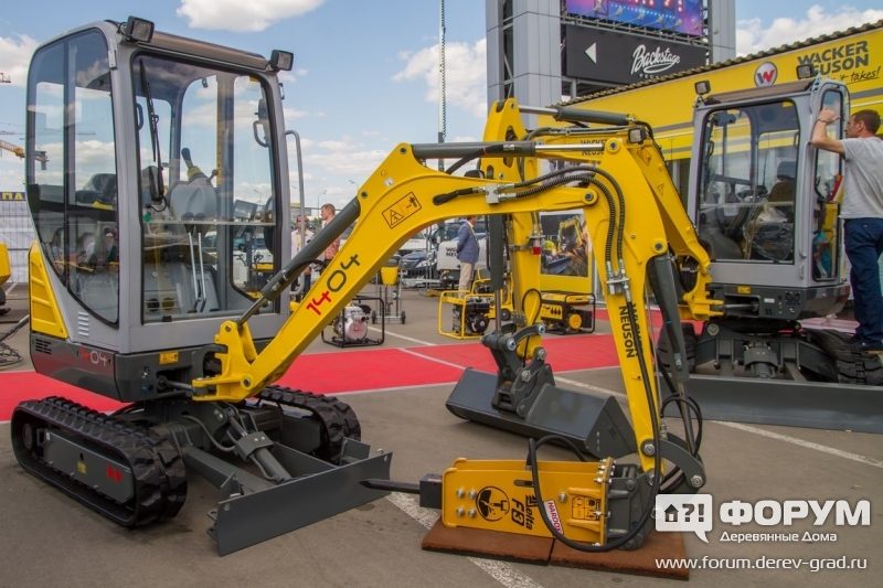 Надежный мини экскаватор Wacker Neuson 3503 (Вэкер Ньюсан 3503) (1)