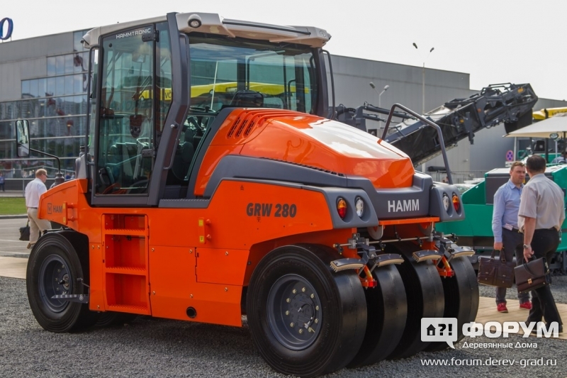 Пневмоколесный каток Hamm GRW 280 (Хэмм ДжиАДаблю 280)