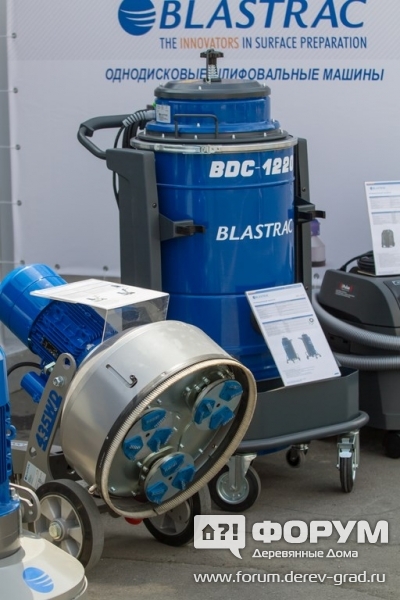 Промышленный пылесос Blastrac BDC-1220 (Бластрэк)