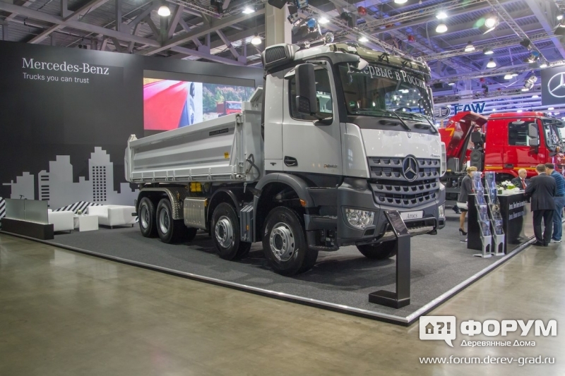 Современный самосвал Mercedes-Benz Arocs 3243 (Мерседес Бенц Арокс)