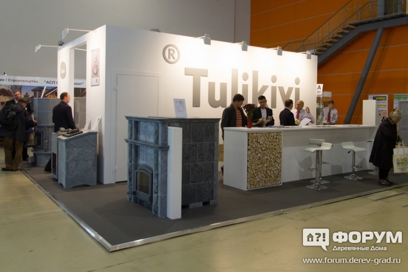 Стенд компании Tulikivi (2)