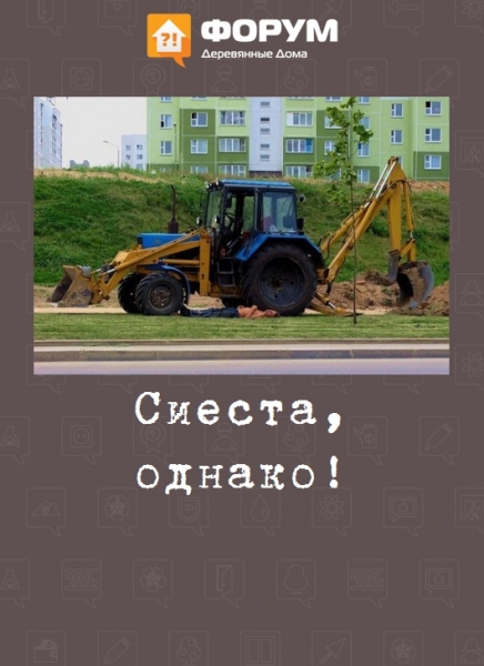 Сиеста, однако!