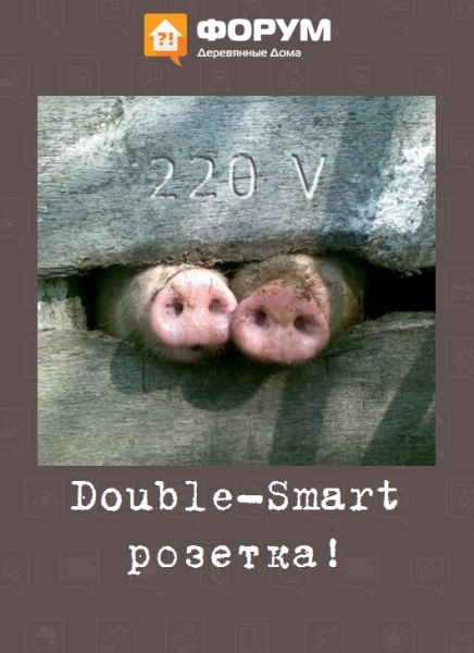 Double-Smart розетка!