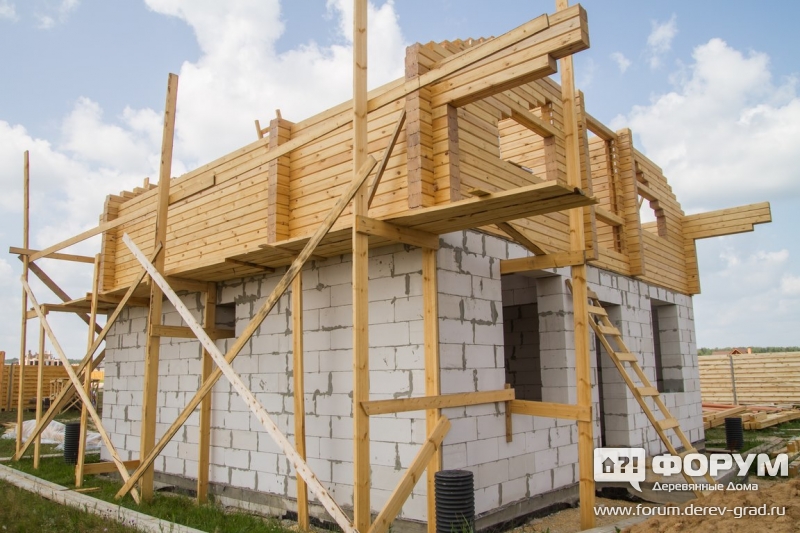 Комбинированный дом компании Норд Хаус (Nord house)