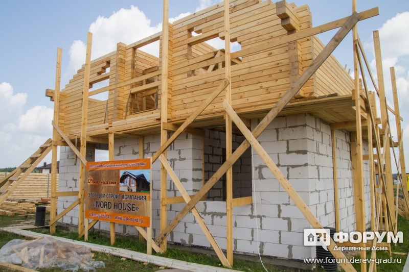 Комбинированный дом компании Норд Хаус (Nord house)