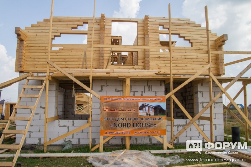 Комбинированный дом компании Норд Хаус (Nord house)