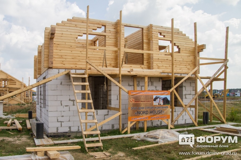 Комбинированный дом компании Норд Хаус (Nord house)