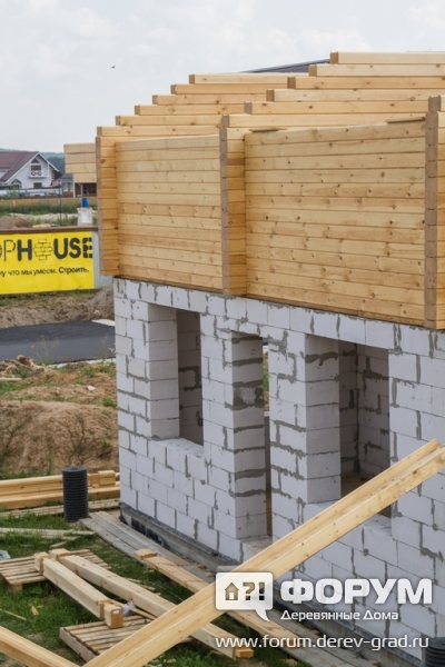 Комбинированный дом компании Норд Хаус (Nord house)