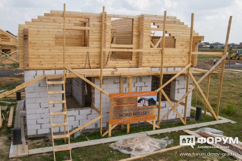 Комбинированный дом компании Норд Хаус (Nord house)
