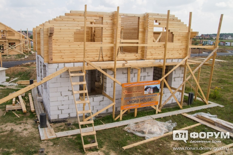 Комбинированный дом компании Норд Хаус (Nord house)