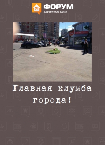 Главная клумба города!