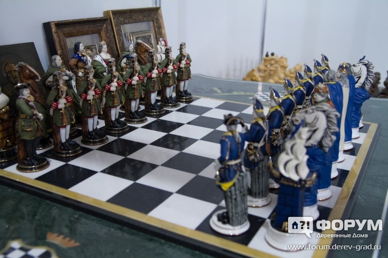 Шахматы на стенде Гардэ