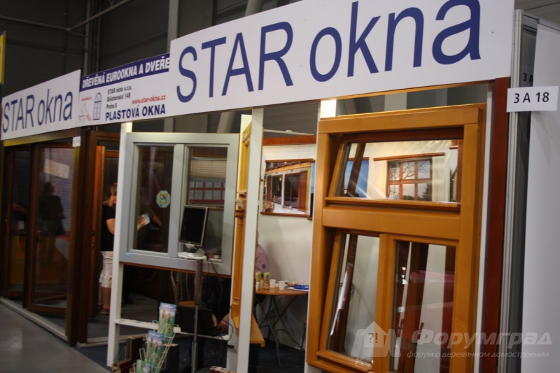 Евро окна в деревянных рамах Стар окна(STAR okna)