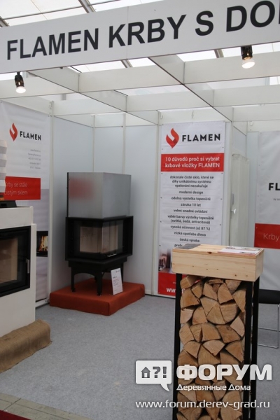 Камины на дровах Фламен (Flamen)
