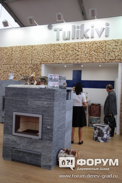 Печи из камня на дровах Туликиви (Tulikivi)