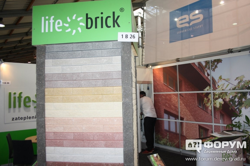 Фасадный кирпич Лайф Бриг (Life Brick)