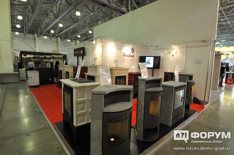 Стенд компании Fireplace