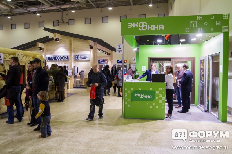 Деревянные окна от компании Эко Окна