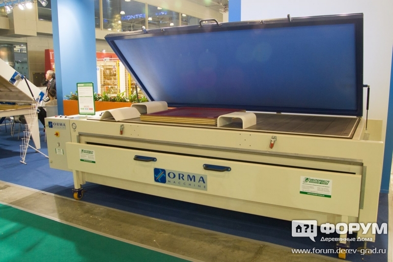 Вакуумный пресс для материалов Corian