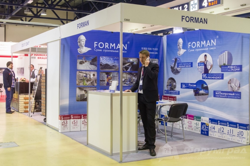 Сухие строительные смеси от компании Forman (Форман)