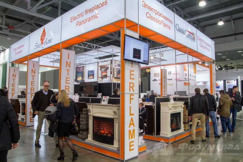 Красивые камины от компании Inter flame (Интер флайм)