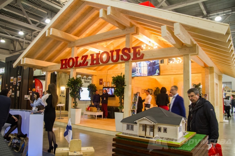 Дома из клееного бруса от компании Holz house (Хольцхаус)