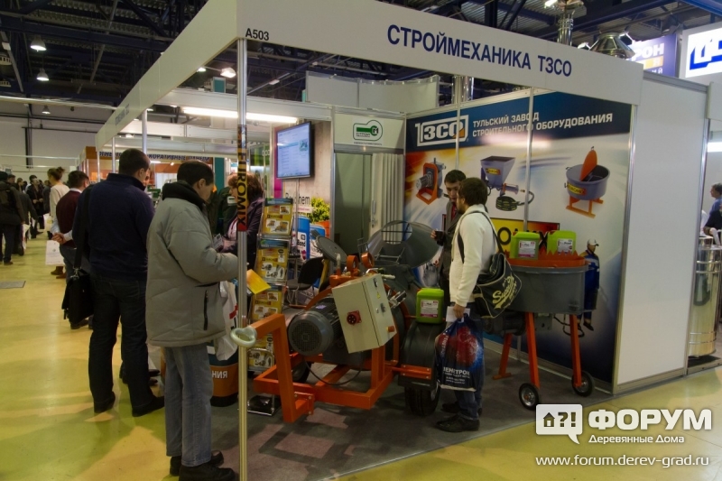 Стенд компании Строймеханика