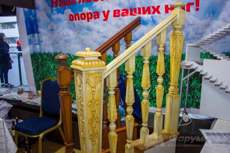 Деревянные лестницы от компании Опора (8)