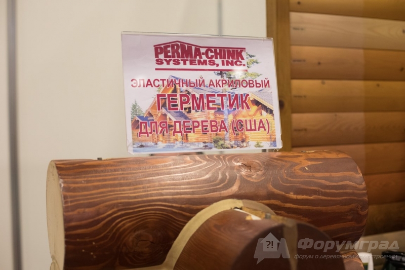 Эластичный акриловый герметик для дерева Perma-chink (Перма-чинк) (1)