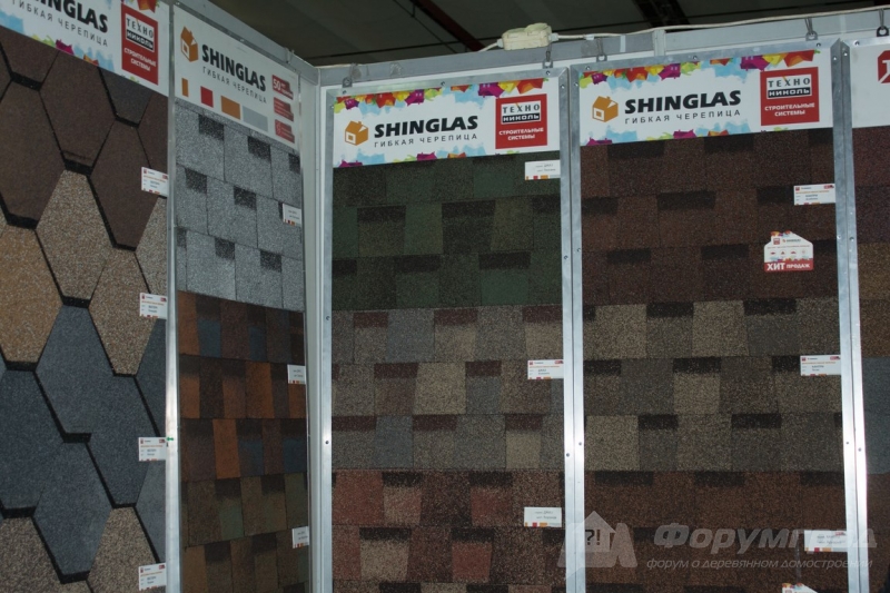 Мягкая кровля SHINGLAS (Шинглас) (2)