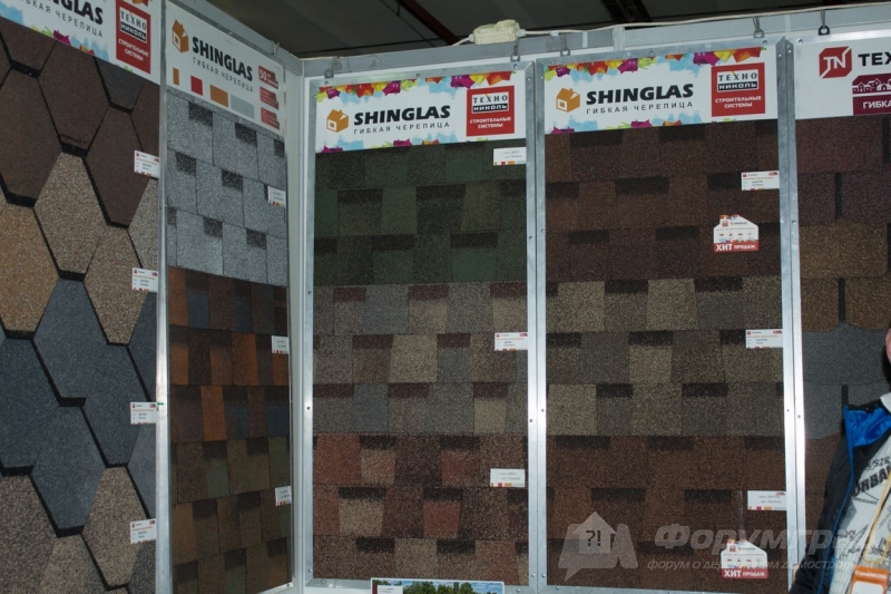 Мягкая кровля SHINGLAS (Шинглас) (4)