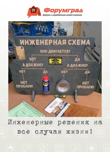 Инженерные решения на все случаи жизни!