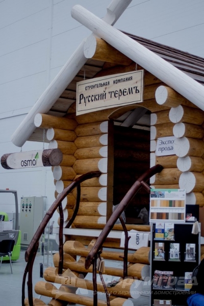 Дома из бревна от компании Русский терем (4)