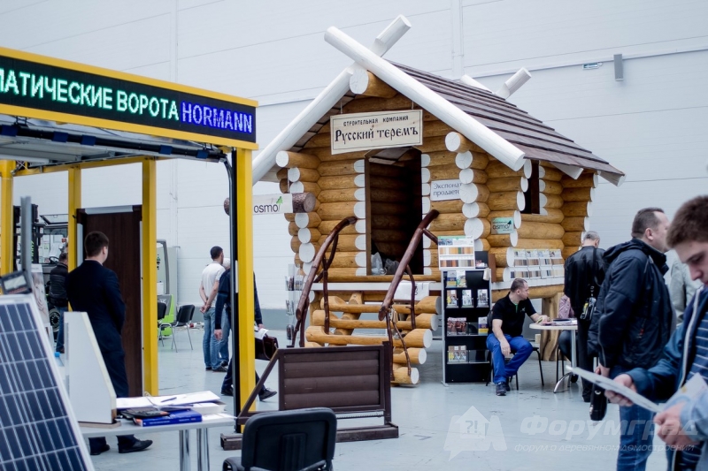Дома из бревна от компании Русский терем (2)