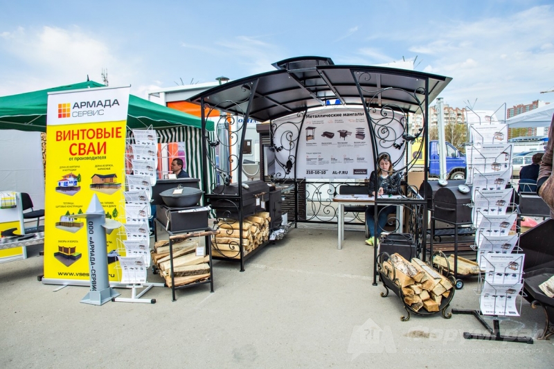Металлические мангалы от компании Альф